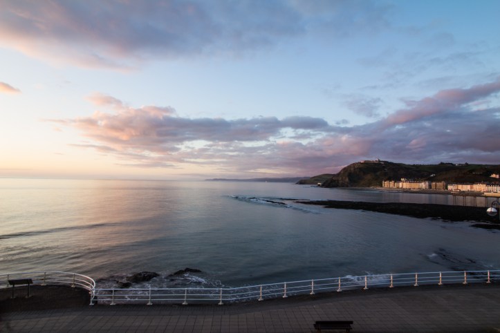 Aberystwyth sunset 8.4.18